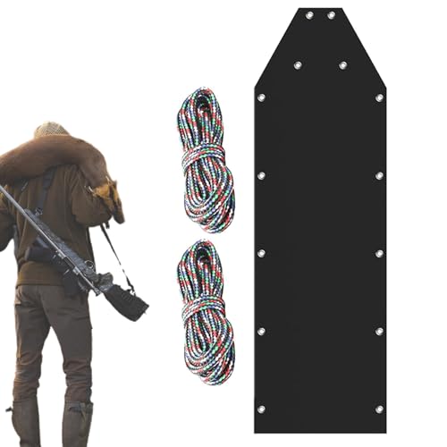 Snow Sled – verstärkte Polykonstruktion, Schneeräumer mit Schiene, gedämpfte Sitzstütze, langlebige...