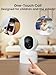 AKINGUAR 2K Security Camera for Home, 360°Pan Indoor Security Cameras with Motion Detection & One-Touch Call, Color Night Vision, Green