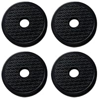 4 Stück 1/4 Zoll Kamera Aluminiumlegierung Weibliches Rändelrad – Gewinde Adapter Mutter Kontermutter für Mikrofonstativ Zubehör – 1/4 Zoll Mutter 28 mm