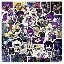 110 Pcs Murder Drones Stickers, Nordic Style, Vinyl, Waterproof, For Walls, Bikes, Laptops, Skateboards, Bottles, Cars, Mobiles