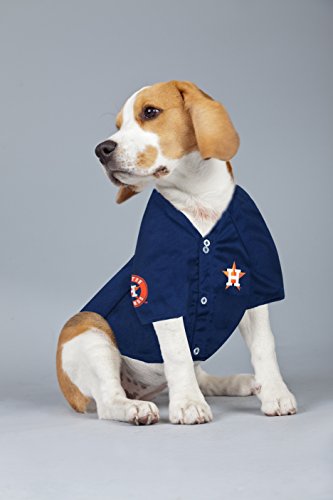 Image of MLBPA Dog Jersey - Jose Altuve #27 Pet Jersey - MLB Houston Astros Mesh Jersey, Small