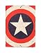 Carpeta solapas Marvel Capitán América - Carpeta A4 - Carpeta clasificadora escolar / Carpeta portafolios - Carpeta clasificadora cartón - Carpeta gomas A4 - Vuelta al cole material escolar