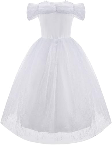 Miniatura 3 de Disfraz de princesa Elsa para niñas pequeñas, disfraz de princesa con accesorios, Cenicienta, cosplay, reina nieve