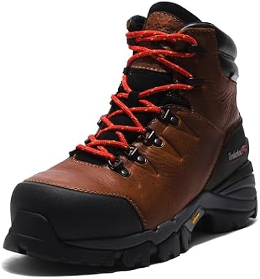 Timberland PRO Men's Heritage Hyperion 6 Inch Composite Safety Toe Waterproof Industrial Hiker Work...