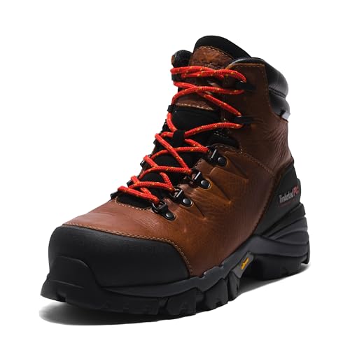 Timberland PRO Men's Heritage Hyperion 6 Inch Composite Safety Toe Waterproof Industrial Hiker Work Boot