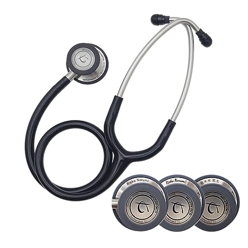 セット品 刻印付き ケンツメディコ 聴診器 フレアーフォネット No.137iii ブラック 日本製 医療用 0137B361