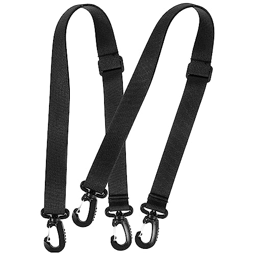 Sosoport 2pcs Adjustable Ski Boots Carrier Leash Durable Skating Shoes Strap for Easy Transportation Strong Metal and Plastic Material for Snowboard Boots and Ice Skates