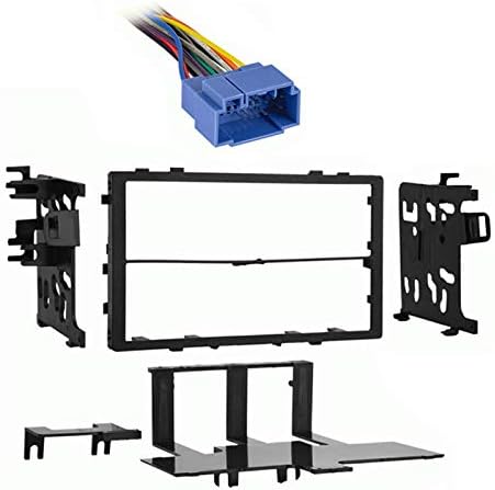 Harmony Audio Compatible with Honda CRV 1999 2000 2001 2002 2003 2004 2005 2006 Double DIN Aftermarket Stereo Harness Radio Install Dash Kit