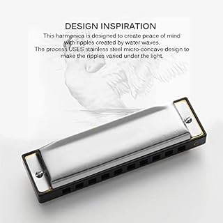 IOIUSKKU Blues Harmonica Folk Music Musical Gear 10 Trous Harmonica Instrument Vintage - Les Beatles, Paul McCartney, John Lennon, RIngo Starr, George Harrison IOIUSKKU Blues Harmonica Folk Music Musical Gear 10 Trous Harmonica Instrument Vintage – Image 7