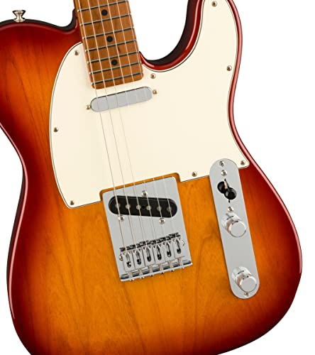 Fender Limited Edition Player Telecaster Roasted MN Sienna Sunburst – Guitare Électrique - Les Beatles, Paul McCartney, John Lennon, RIngo Starr, George Harrison Fender Limited Edition Player Telecaster Roasted MN Sienna Sunburst - Guitare Électrique – Image 5