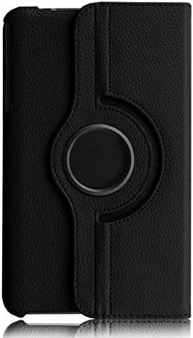 Samsung Galaxy Tab 4 8.0" Tablet Case,Flying Horse 360-degree Rotating Stand PU Leather Case Cover for Tab 4 8 inch SM-T330 SM-T331, SM-T337(Black)