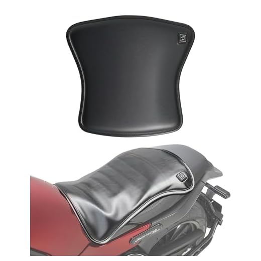 IZTOSS Motorcycle Heated Seat Cushion Electric Heated Seat Pad for Motorcycle, Snowmobile, and ATV with Universal Fit