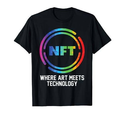 NFT Wo Kunst Technologie bedeutet T-Shirt