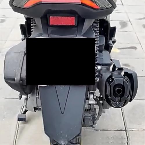 Protection pot echappement haut de gamme couleur Titanium PCX - 5