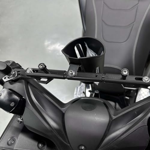Barra transversal para motocicleta XMAX 400 250 300 barra de equilibrio ajustable negra 4