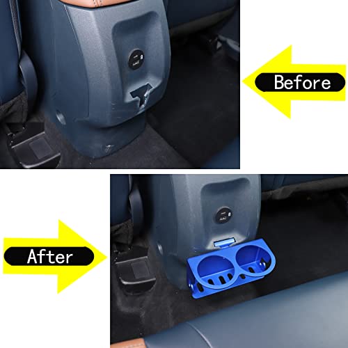 Portavasos trasero para carro Ford Maverick 2022-2024 aluminio miniatura 4