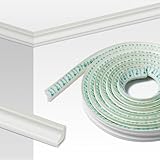 Peel and Stick Crown Molding, 16Ft (197