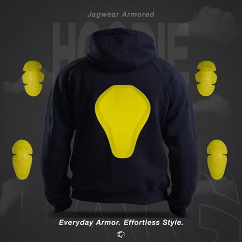 Image of JAG Motorcycle Protective Hoodie with Partial Aramid Lining, Riding Jacket