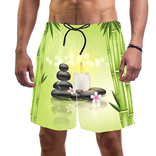 Short de bain pour homme multicolore idéal pour la plage et le spa relaxant