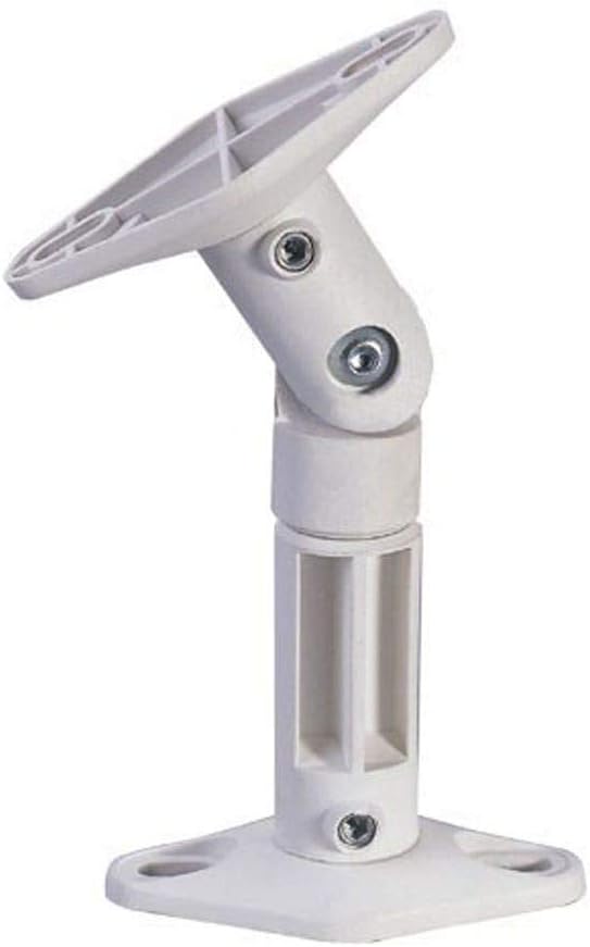 Adjustable 10 lb. Capacity Speaker Wall Mount Brackets (Pair), White