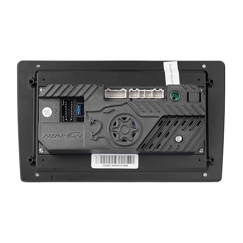 Image of Nippon NDROID 9T Car MediaPlayer with QLED Display with 1280 * 720 Screen Resolution, Built-in Wireless Carplay and Android Auto, Android V13, BT v5.2, Supports WiFi 2.4&5G, AHD Rear Camera (2 /64 GB)