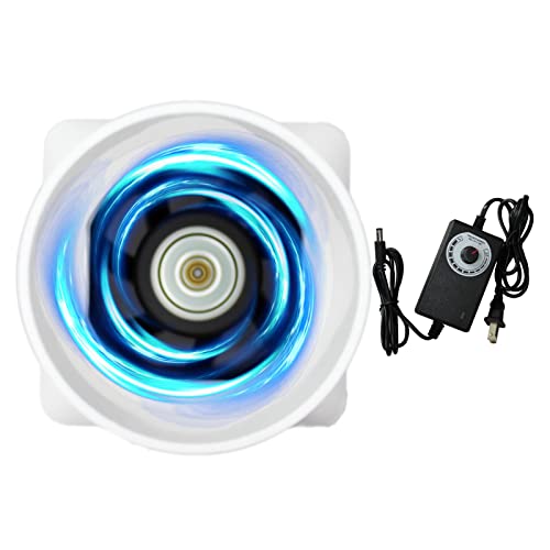 Low Noise Air Circulator 12V 6W Filter Duct 50Mm 38Db 2Inch Inline Duct Fan For Attic Kitchen Grow Tent Bathrooms Offices Cafes Apartments Homes ( Color : 2Inch/50/6W , Size : B Adjustable Speed ) #TOP13