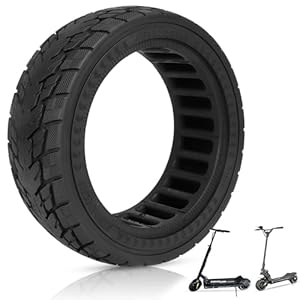 ANSENI Pneu Plein 8.5×2.5 pour Dualtron Mini & Speedway Leger, Roue Trottinette Electrique Pneu de Remplacement Pour Scooter Electrique, Pneus Increvable Anti-dérapant (1 unité)