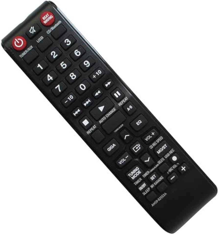 Amazon.com: Remote Control for Samsung AH59-02553A MX-FS8000 MX
