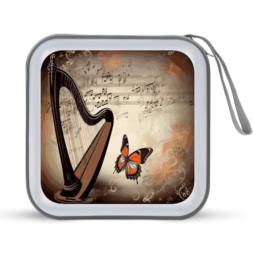 Pochette CD de voyage pour protéger 40 DVD fond de musique contre les rayures