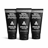 MEGA XXL Penis Gel – 50 ml Creme zur Penisvergrößerung – Penis verlängern & dicker machen – Für mehr Länge, Umfang & Standfestigkeit – Effektive Intimpflege für Männer (3)