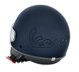 caschi piaggio modular piaggio pj/pj1 e piaggio p-style  Casco semi-integrale Vespa Visor 3.0 – blu armonia (opaco) 288A