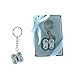 Lunaura Baby Keepsake - Set of 12 "Boy" Baby Shoes Key Chain Favors - Blue
