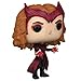 POP Marvel: Doctor Strange Multiverse of Madness - Scarlet Witch Funko Vinyl Figure (Bundled with Compatible Box Protector Case), Multicolor, 3.75 inches