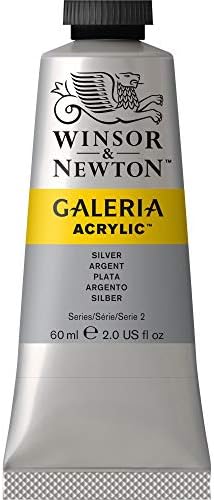 Winsor & Newton SG Education GAL 2120644 Full Range of Galeria Acrylic, 60 mL Tube, Titanium White