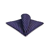 UOYHBTA Mens Pocket Square Wedding Silk Handkerchief Party Hanky Classic Fashion