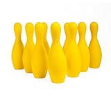 Champion Sports Weighted Foam Bowling Pin Set - Pins Only
