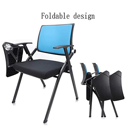 Chaise de rédaction pliante pour bureau et conférence avec table