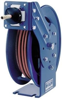 Heavy Duty Hose Reel (300 psi) Hose Capacity: For 100 ft, 3/8" Inside Diameter, Size 5