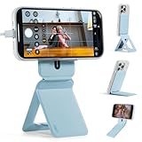 MOFT【公式直営店】モフト スマホスタンド MagSafe対応 七変化マルチスタンド 携帯スタンド iPhone 17/16/15/14/13/12シリーズ対応 MOVAS™耐久素材 薄型・軽量・折りたたみ式・持ち運び便利 多角度調整・三脚兼用・強力なMagSafeシール付き 自撮り・動画視聴・会議・旅行に便利(カード収納なし)