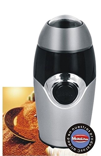 Elektrische roestvrijstalen koffiemolen, 220 V, elektrische koffiemolen, roestvrij staal, voor vers gemalen koffie, granen, noten en meer