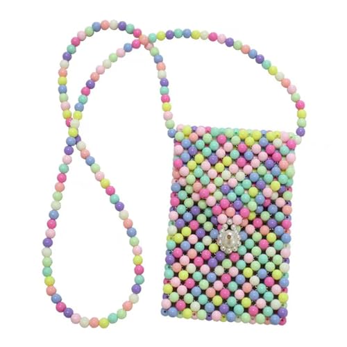 Image of SHESRA Luxury Pearl Chain Bag Purse, Shoulder Crossbody Evening Bag for Party