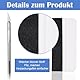 7 Stück Installations-Applikator-Kits, Mini Flexible Kunststoff Rakel mit Präzisionsmesser und Folienrakel für Folie, Folierungs Werkzeug, Folienrakel, Rakel, Fensterfolie