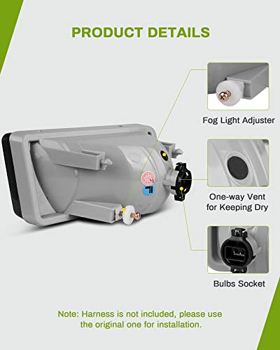 AUTOSAVER88 Fog Lights Compatible with 2007 2008 2009 2010 2011 2012 2013 2014 Chevy Silverado 2007-2013 Avalanche 2007-2013 Suburban and 2007-2015 Tahoe Fog Lamps (w/Off-Road Package) 41vdbSDfeaL. SL500 - AUTOSAVER88 Fog Lights Compatible with 2007 2008 2009 2010 2011 2012 2013 2014 Chevy Silverado 2007-2013 Avalanche 2007-2013 Suburban and 2007-2015 Tahoe Fog Lamps (w/Off-Road Package)