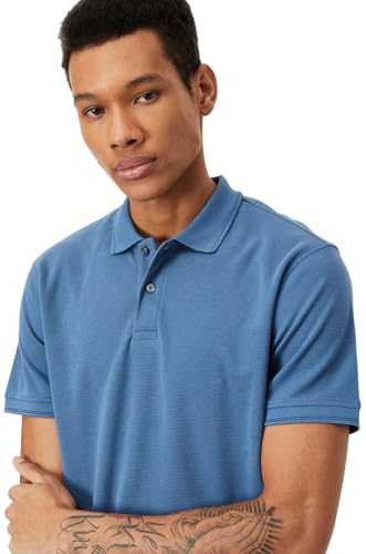 Image of Max Men's Half Sleeves Regular Fit Solid Polo T-Shirt