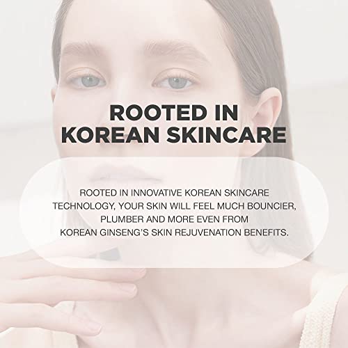 Ginseng Face Cream | Advanced Ginseng Radiance Face Cream | Korean Face Cream | Ginseng Face Cream With 54% Korean Ginseng Extracts | Ginseng Face Cream With Skin Rejuvenating Complex | Korean Ginseng Face Cream Formulated With Ginseng Serum | Korean Ginseng Eye Cream For Sensitive And All Skin Type | Formulated With Korean Ginseng, Centella Asiatica, Rosemary And Other Natural Ingredients | Use With Ginseng Serum For The Best Results | 3.38 Fl Oz 100 Ml #TOP3