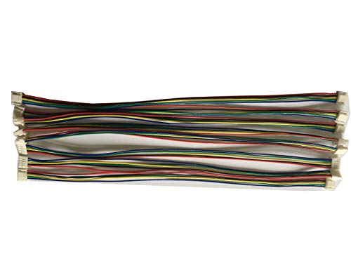 8 conectores JST GH 5 pines con cable 200 mm miniatura 1