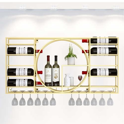 Étagère à vin murale avec support verre pour partager des moments inoubliables - 2