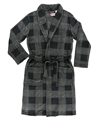 Lazy One Ultra-Cozy Plaid Bathrobes for Men2
