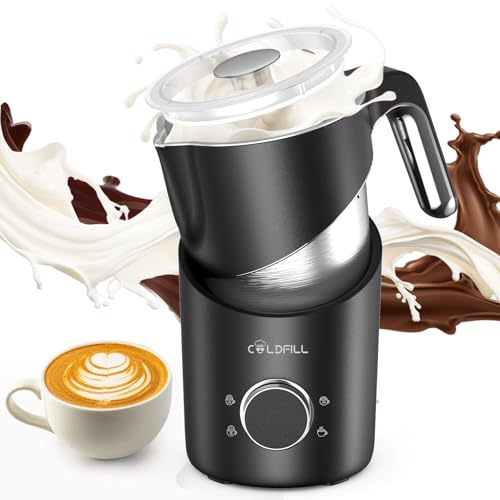 COLDFILL 8-in-1 Milk Frother and Steamer