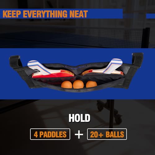 image for Innomesh Ping Pong Paddle Case with Mesh Storage Bag, Under Table Tenn
